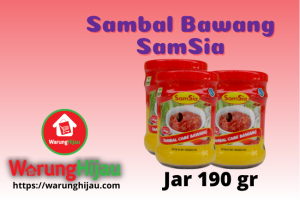 Sambal Bawang Samsia Jar 190 gr