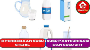 3 Perbedaan Susu Steril, Susu Pasteurisasi dan Susu UHT 